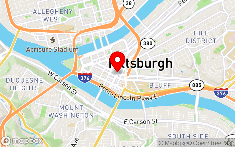 Map for Behavioral Health and Aging Conference “Meeting the Needs of a Diverse Elder Population” at WPIC, Pittsburgh, PA, United States Map for Behavioral Health and Aging Conference “Meeting the Needs of a Diverse Elder Population” at WPIC, Pittsburgh, PA, United States