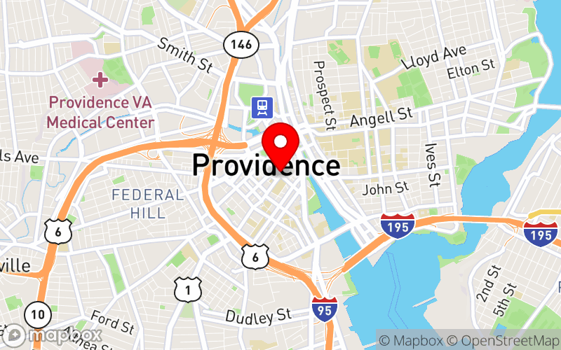 Map for ACCP’s 2025 National Education Conference at Graduate Hotel, Providence, Rhode Island