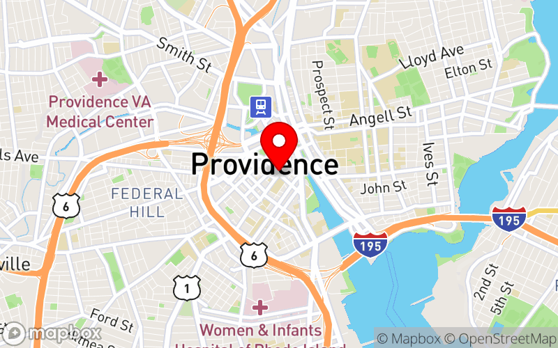 Map for 2025 Annual Conference – ACCPMED at Graduate Hotel, Providence, RI