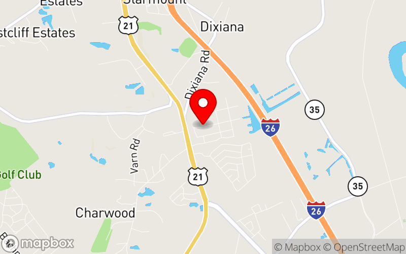Map for Hope Rising Conference at Ballard Court, West Columbia, SC 29172, United States