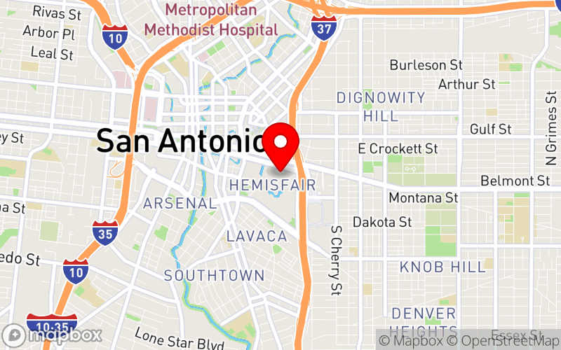 Map for Claritycon2025 Children's Mental Health Conference at 900 E Market St, San Antonio, TX 78205 Map for Claritycon2025 Children's Mental Health Conference at 900 E Market St, San Antonio, TX 78205