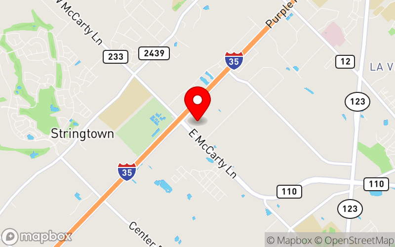 Map for 12th Annual Mental Health Conference at 1001 E. McCarty Lane, San Marcos, TX 78666