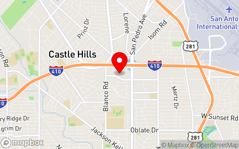 Map for OCD Texas Symposium & Mental Health Fair at 618 Northwest Loop 410, San Antonio, TX 78216