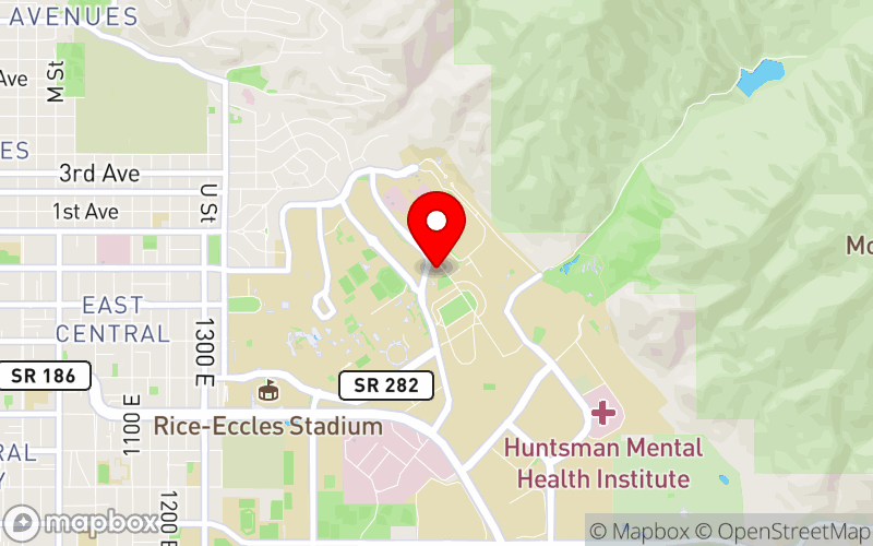 Map for Utah AFCC Fall Conference 2025 at 110 Fort Douglas Boulevard, Salt Lake City, UT 84113