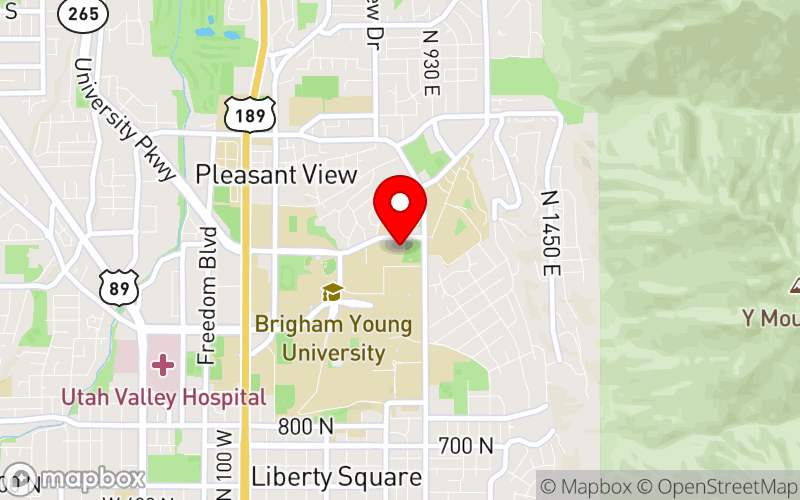 Map for BYU Life After Loss Conference at 770 E University Pkwy, Provo, UT 84602 Map for BYU Life After Loss Conference at 770 E University Pkwy, Provo, UT 84602