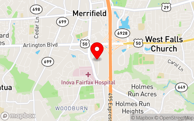 Map for Behavioral Health Symposium: Bridging Minds and Futures: Advancing Psychiatry Through Innovation, Community, and Education at 8100 Innovation Park Drive, Entrance 3, 2nd Level, Fairfax, VA 22301, United States