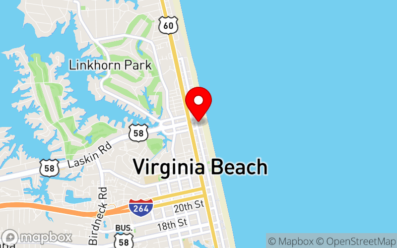 Map for 2025 VACBP Annual Meeting & Spring Conference at 3001 Atlantic Avenue, Virginia Beach, VA 23451, United States Map for 2025 VACBP Annual Meeting & Spring Conference at 3001 Atlantic Avenue, Virginia Beach, VA 23451, United States