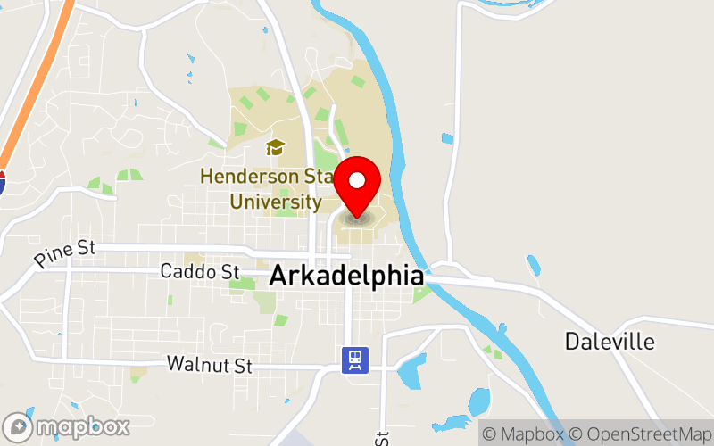 Map for Conference on Issues in Christian Counseling at 410 Ouachita St, Arkadelphia, AR 71998