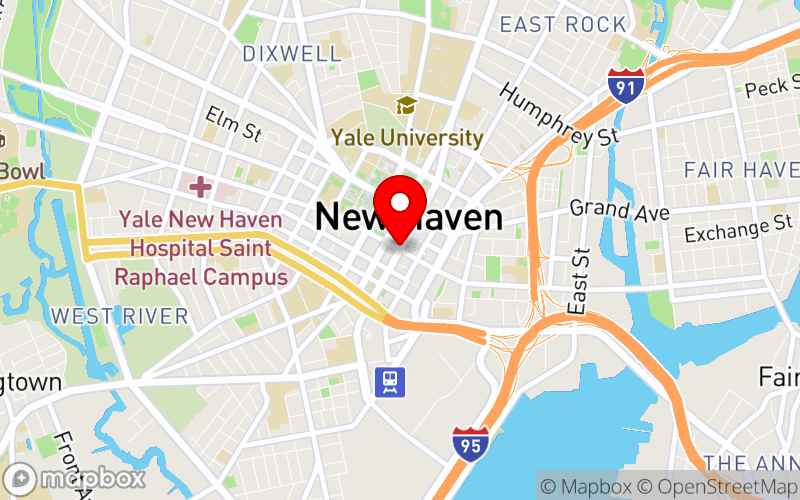 Map for Clinical Conference: Daniel José Gaztambide: Decolonizing Psychoanalytic Technique at Behan Community Room, Albertus Magnus College, New Haven, CT