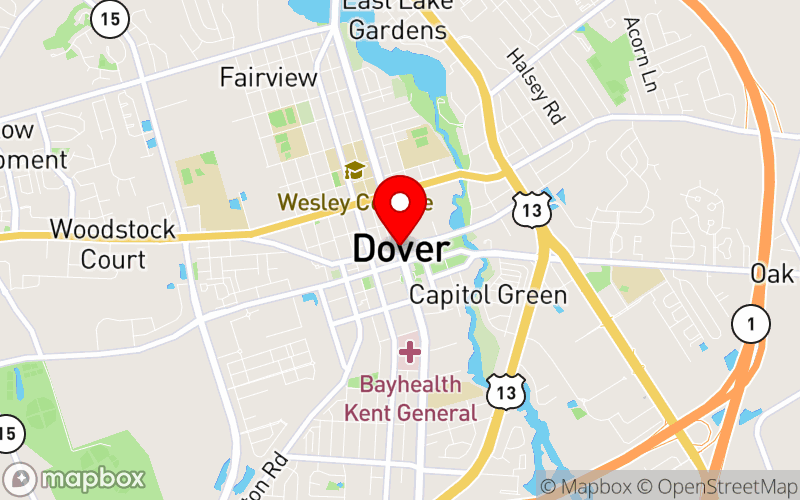 Map for 2026 LIFE Conference: Moving Forward Together at Bally’s Conference Center, Dover, DE