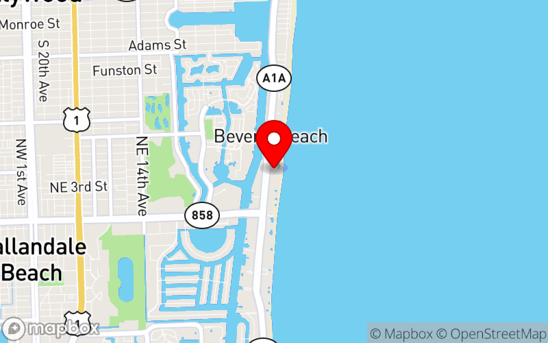 Map for 11th Annual South Florida Behavioral Health Conference at 3555 South Ocean Drive, Hollywood, FL 33019, United States