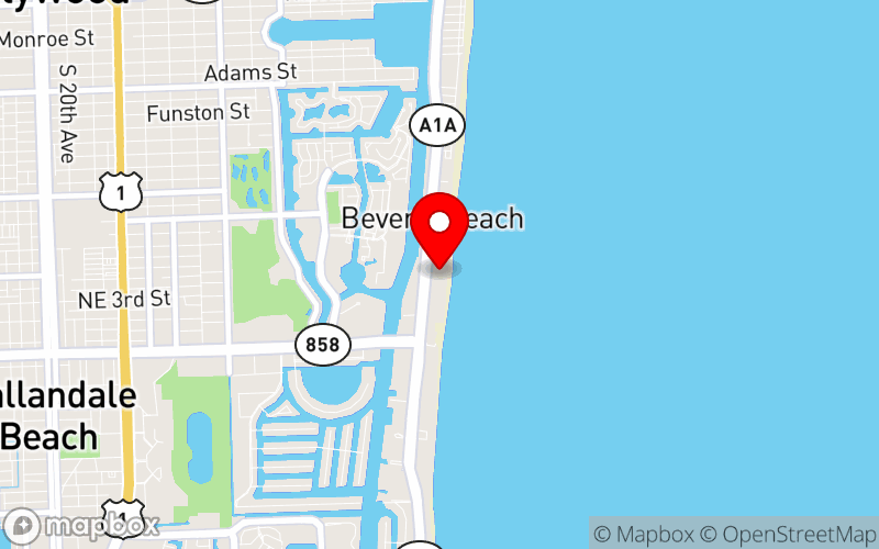 Map for United Is the Way to Mental Wellness: The 2026 Behavioral Health Conference at 3555 South Ocean Drive, Hollywood, FL 33019