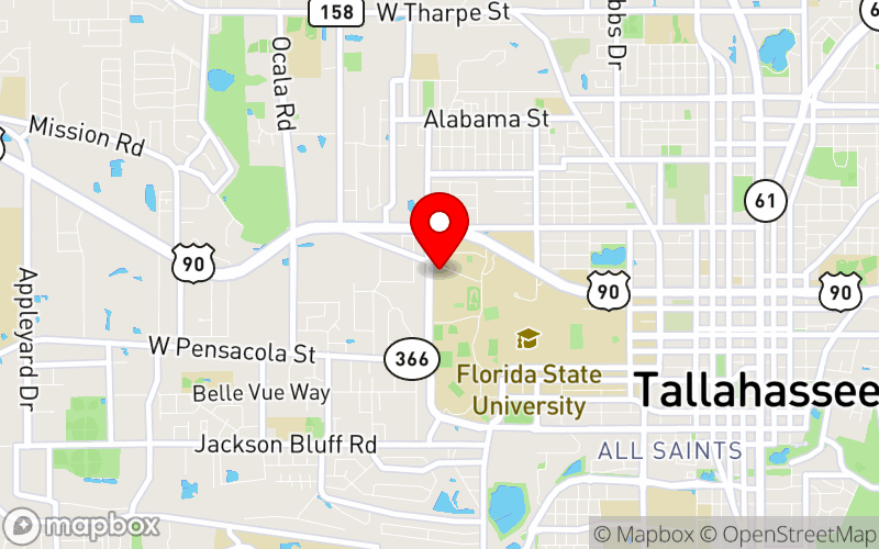 Map for 10th Annual Perinatal Mental Health Conference at 1115 West Call Street, Tallahassee, FL 32306