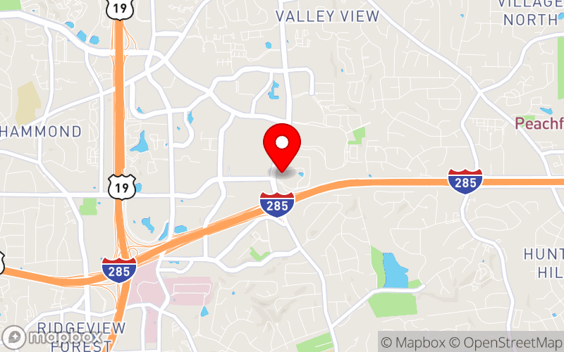 Map for 38th Annual LPCA Convention & Regional Conference at 4355 Ashford Dunwoody Rd, Atlanta, GA 30346