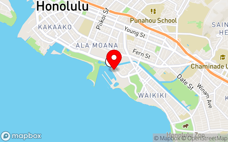Map for NAMI Hawaii State Conference 2026 at 100 Holomoana St, Honolulu, HI 96815