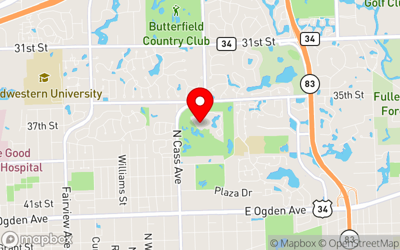 Map for ICA 78th Annual Conference at 3500 Midwest Road, Oak Brook, IL 60523, United States
