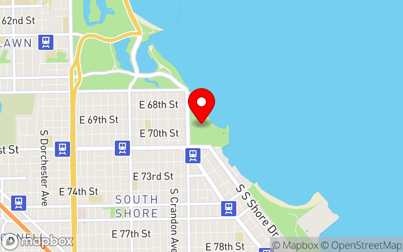 Map for 3rd Annual African American Conference on Problem Gambling at 7059 South South Shore Drive, Chicago, IL