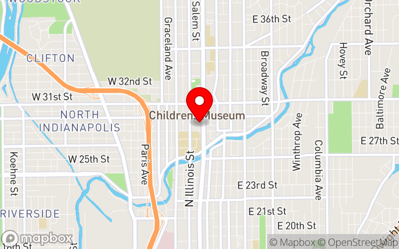 Map for First Annual Mental Health Community Conference at 2820 N. Meridian St., Indianapolis, IN 46208