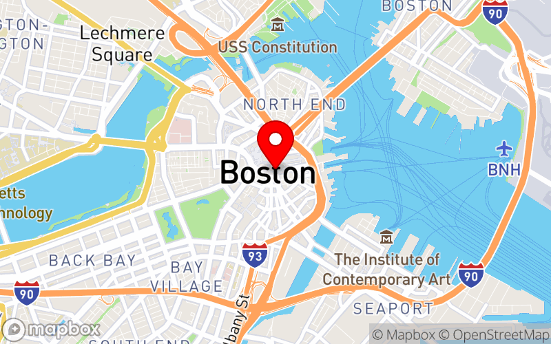 Map for 6th Annual Conference on Psychedelics and Psychedelic Medicine at Starr Center, Massachusetts General Hospital, Boston, MA