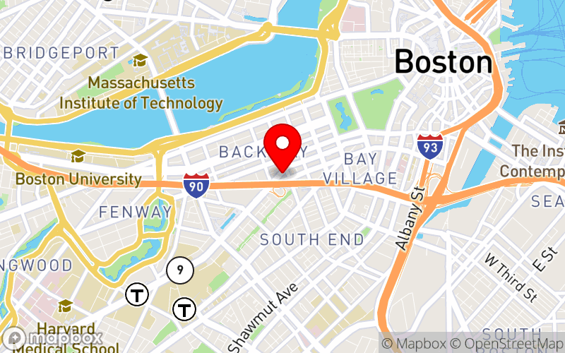 Map for Child & Adolescent Psychopharmacology 2026 at 10 Huntington Avenue, Boston, MA 02116, United States