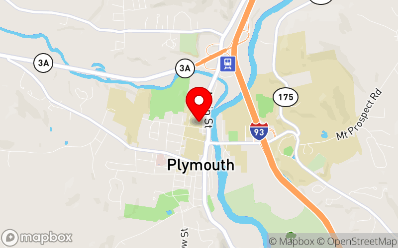 Map for NHASP Spring Conference 2026 at 14 Merrill St, Plymouth, NH 03264