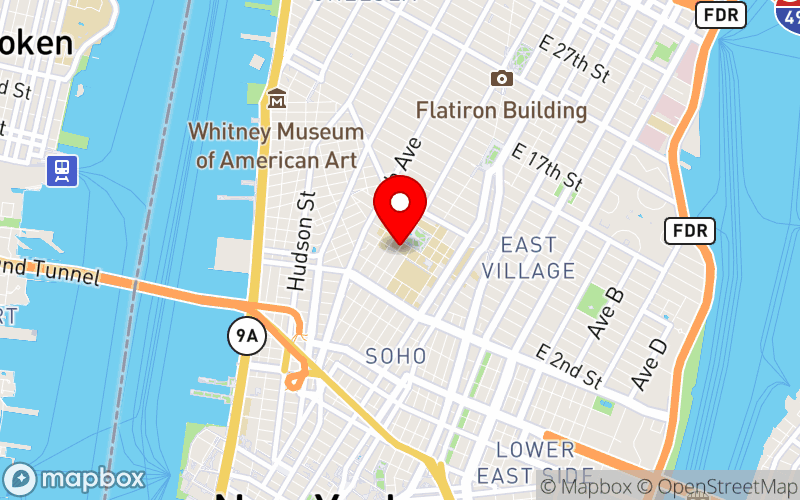 Map for Redefine Strong - Black Women’s Mental Health Conference at 238 Thompson Street, Room GC95 (lower level), New York, NY 10012