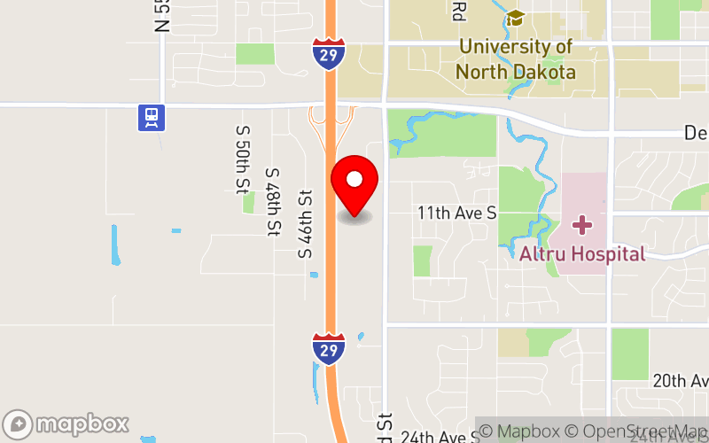 Map for Dakota Conference on Rural Health at 1200 S 42nd St, Grand Forks, ND 58201