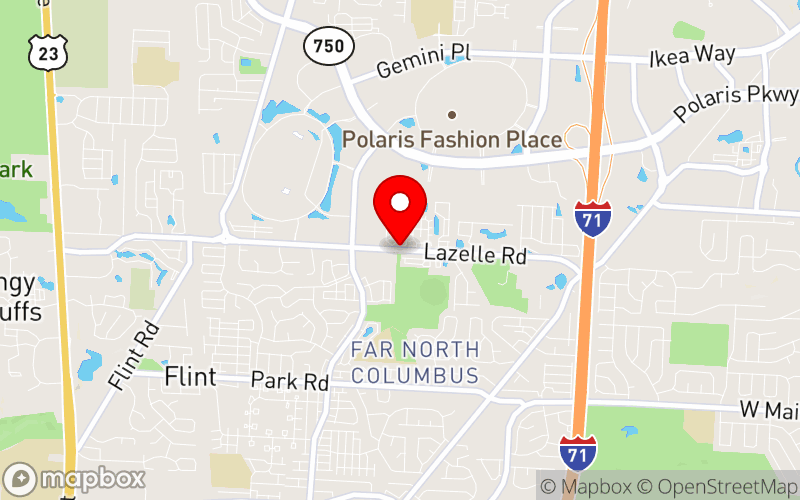 Map for Ohio Mental Health Care Summit (Annual Psychiatric Update) at Hilton Polaris, Columbus, OH