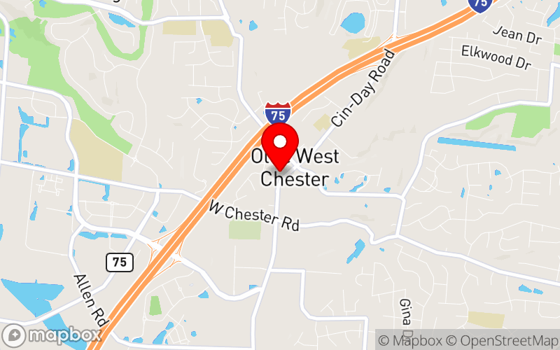 Map for Connect Conference 2026 at 8904 Brookside Ave, West Chester, Ohio 45069