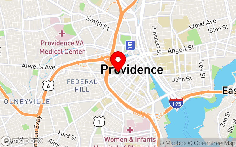 Map for 2026 Behavioral Health Nursing Conference: Answering the Call at 15 LaSalle Square, Providence, RI