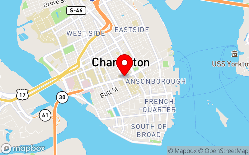 Map for Low County Mental Health Conference at Calhoun Street, Charleston, SC 29401, United States