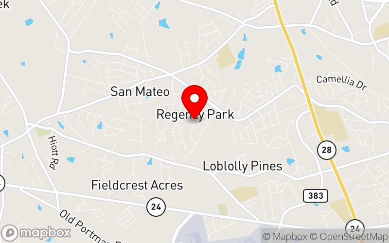 Map for Southeastern School Behavioral Health Conference at Hyatt Regency, Greenville, SC