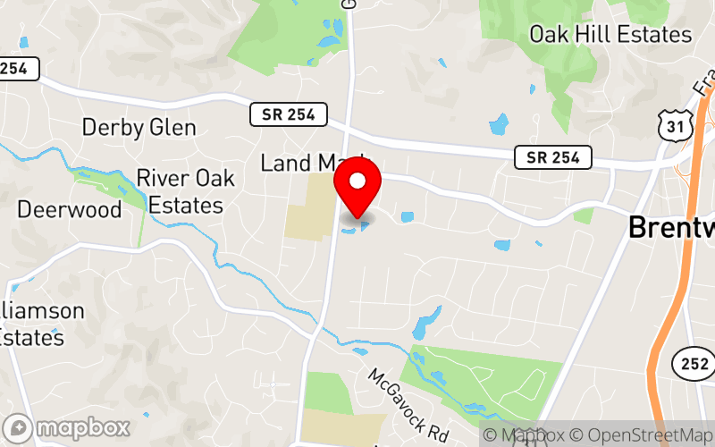 Map for TNSAM 2026 Annual Conference at 5511 Virginia Way, Suite 300, Brentwood, TN 37027