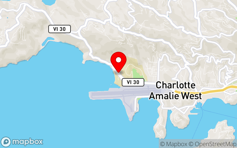 Map for From Insight to Action: Strengthening School Counseling Across the Caribbean at University of the Virgin Islands, St. Thomas, U.S. Virgin Islands