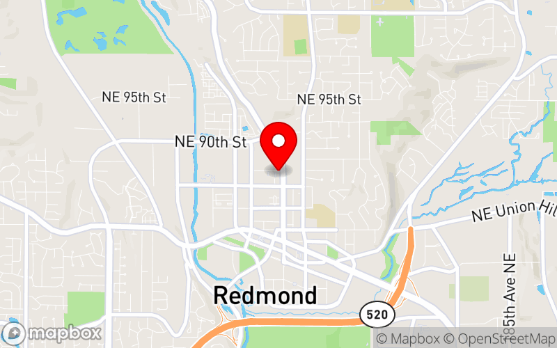 Map for 2026 Youth Mental Health Conference at 16305 NE 87th Street, Redmond, WA 98052, United States