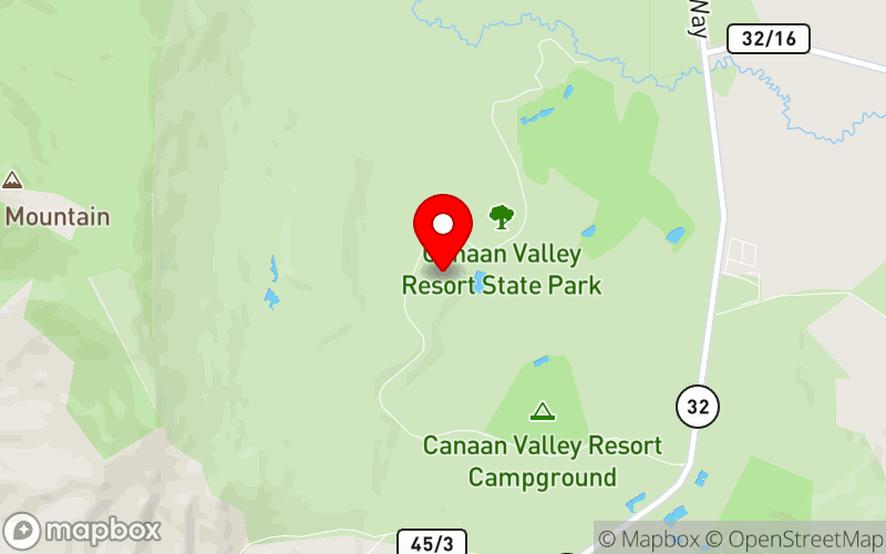 Map for WVCA Fall Conference & Retreat 2026 at 230 Main Lodge Road, Davis, WV 26260