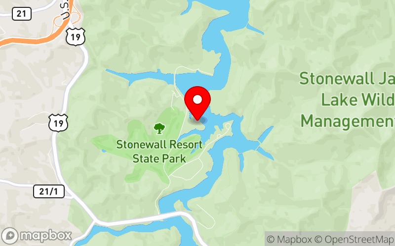 Map for 2026 Appalachian Health Leadership Forum at 940 Resort Drive, Roanoke, WV 26447, United States