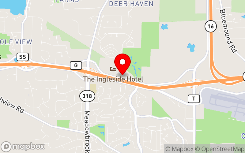 Map for 2026 WI Brain Injury Conference at 2810 Golf Rd, Pewaukee, WI 53072, United States