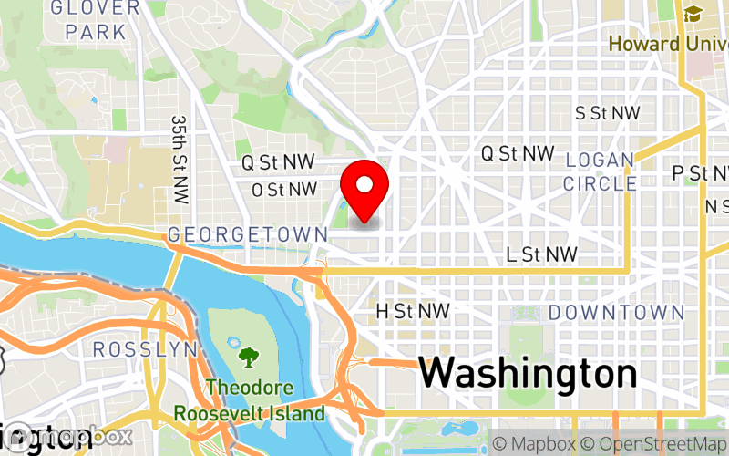 Map for 2027 Summer Conference at 2401 M St NW, Washington, DC 20037, United States
