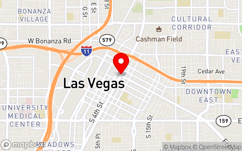 Map for 32nd Annual National Psychopharmacology Update at Paris Las Vegas Hotel and Casino, Las Vegas, Nevada