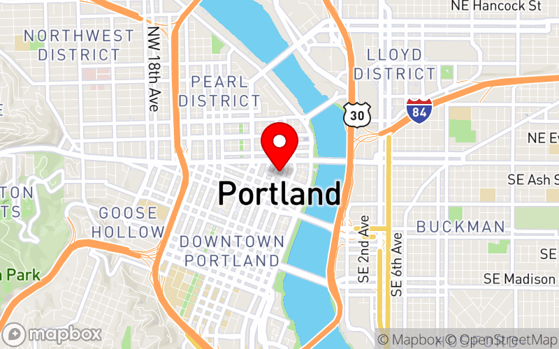 Map for CME Conference - Portland, Oregon | August 4-7, 2027 | Outpatient Medicine at 319 SW Pine Street, Portland, OR 97204